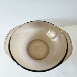 Vtg Pyrex Visions 024 Casserole Dish - 2 Liter Amber Glass NO LID